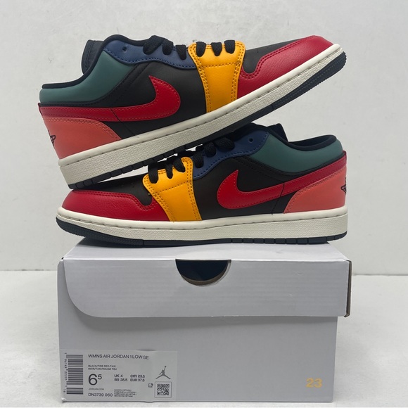 Nike Air Jordan 1 Retro Low WMNS “Black Multi” 2022 - Picture 3 of 4